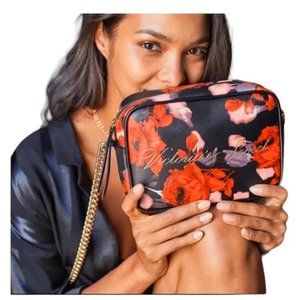 NWT VICTORIA'S SECRET 2019 Limited Edition HOLIDAY BOLD FLORAL CROSSBODY BAG